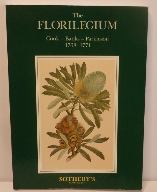 The Florilegium of Captain Cook's First Voyage to Australia 1768-1771 By Hank Ebes And Sotherby's-Book-Tilbrook and Co