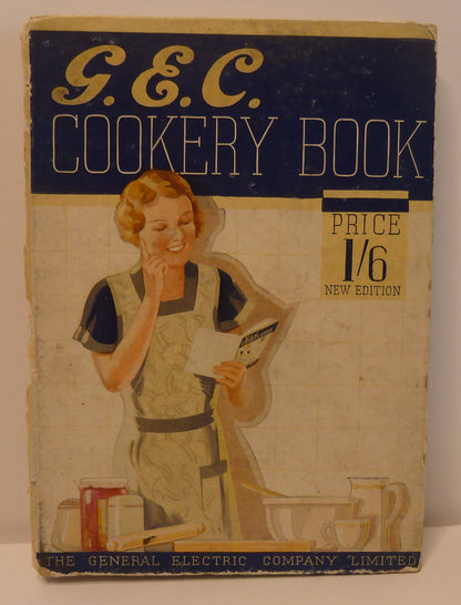 G.E.C Cookery Book New Edition The General Electric Company Ltd Published 1940-Book-Tilbrook and Co