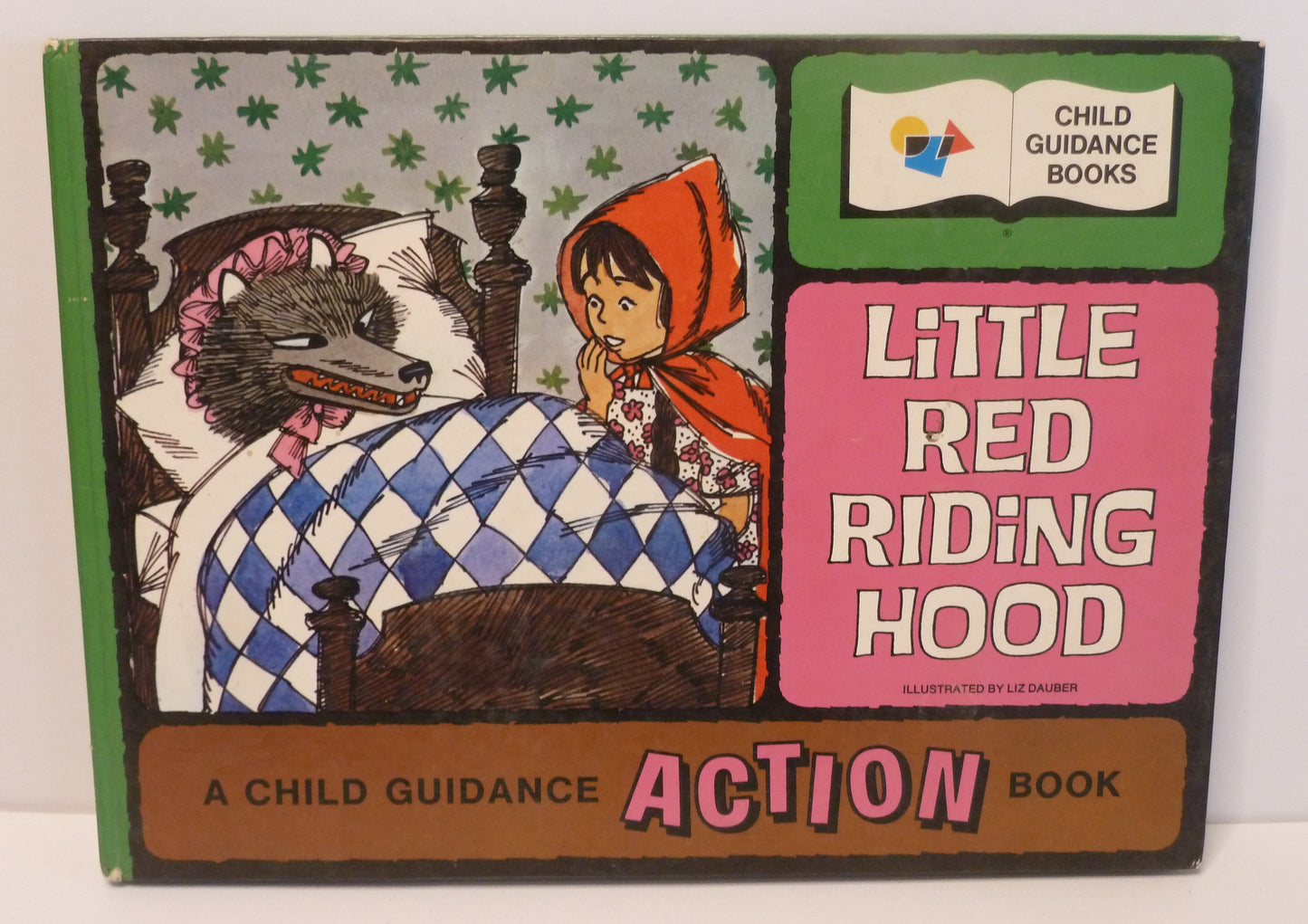 Little Red Riding Hood – A Child Guidance Action Book-Vintage Children’s Book / Fairy Tale-Tilbrook and Co