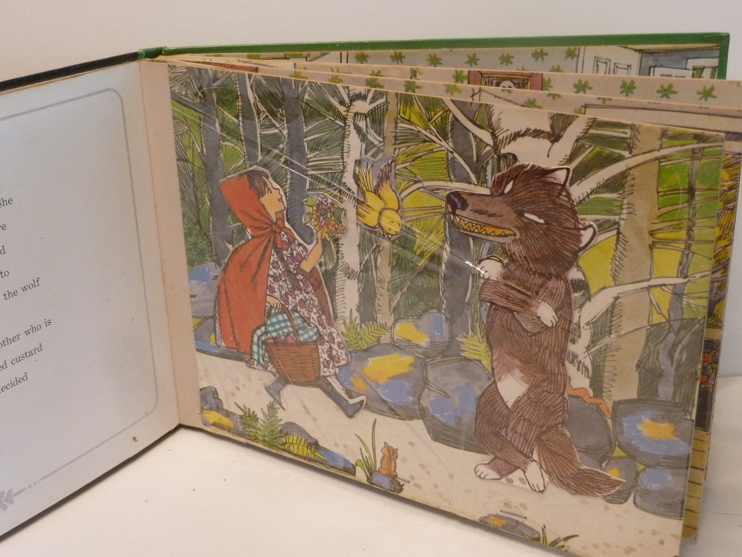 Little Red Riding Hood – A Child Guidance Action Book-Vintage Children’s Book / Fairy Tale-Tilbrook and Co