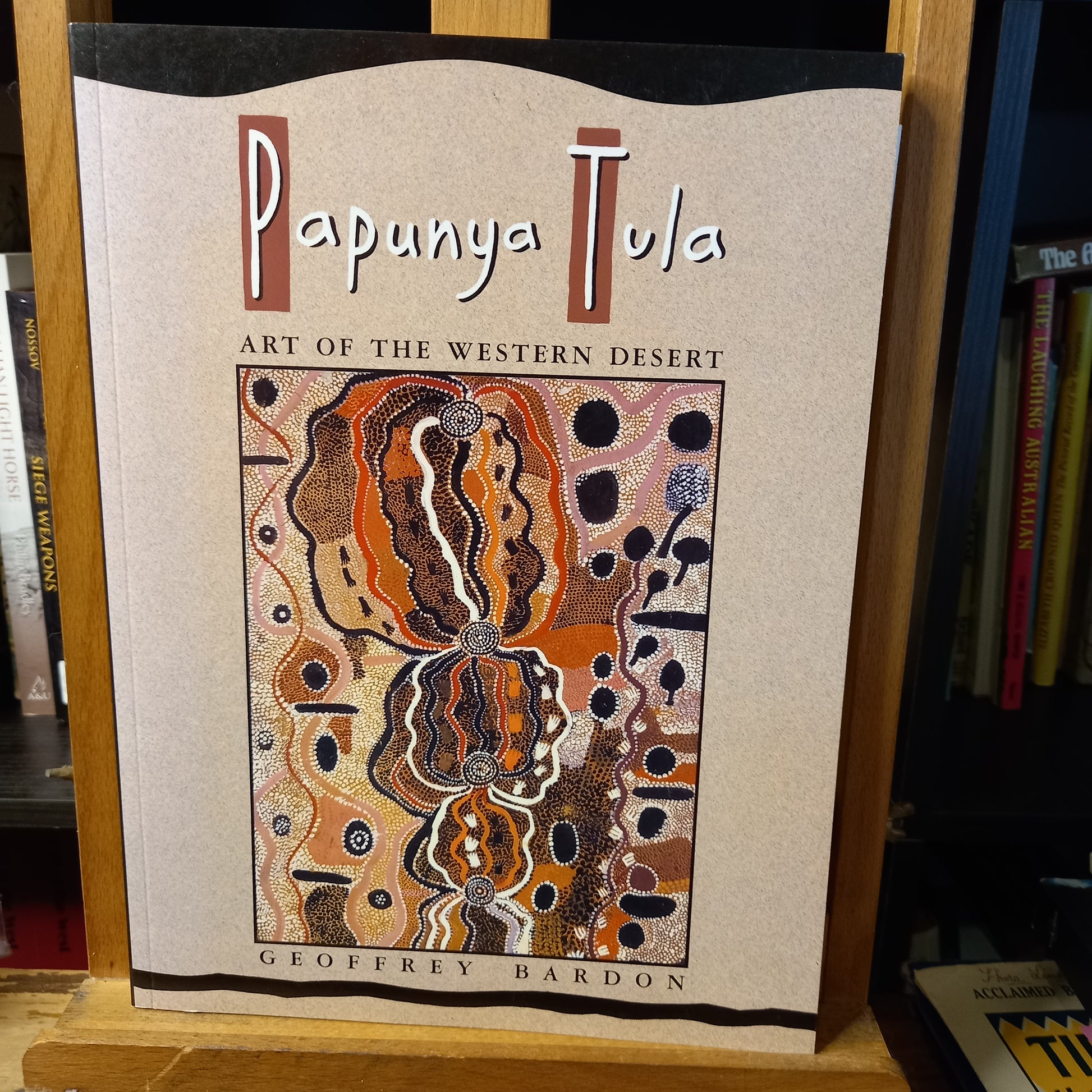 Papunya Tula: Art of the Western Desert by Geoffrey Bardon-Book-Tilbrook and Co