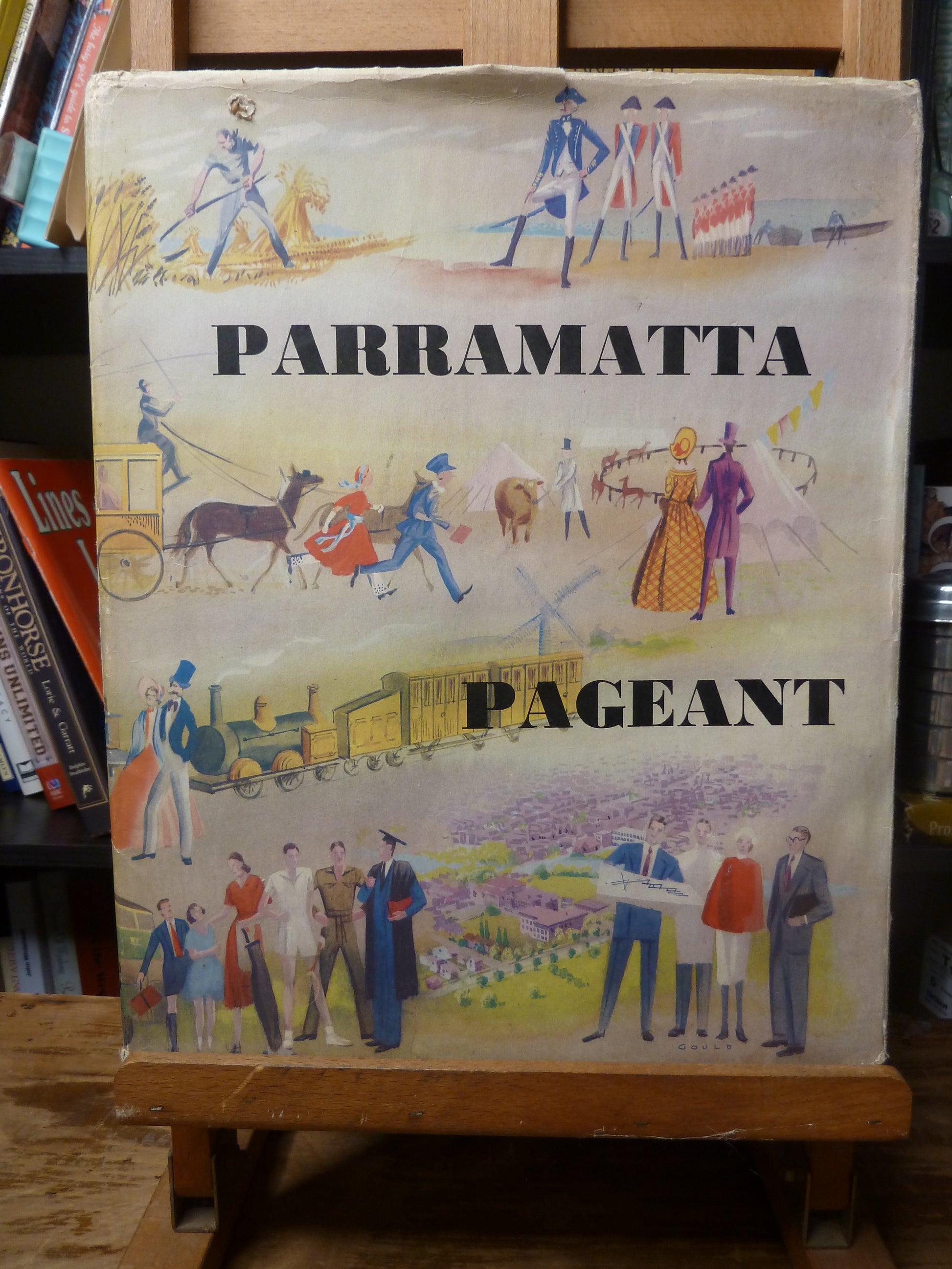 Parramatta Pageant by J.J. Jervis-Book-Tilbrook and Co