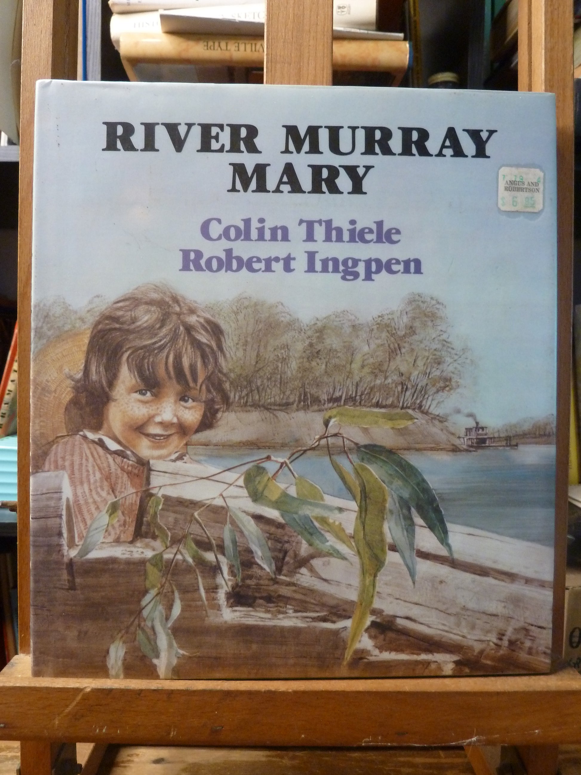 River Murray Mary by Colin Thiele Illustrated by Robert Ingpen-Book-Tilbrook and Co