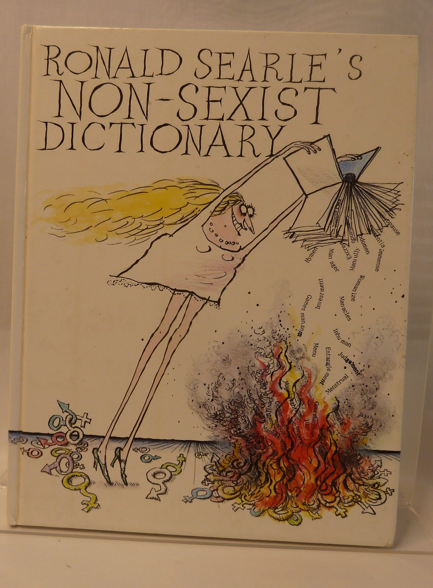 Ronald Searle's Non-Sexist Dictionary By Ronald Searle-Books-Tilbrook and Co