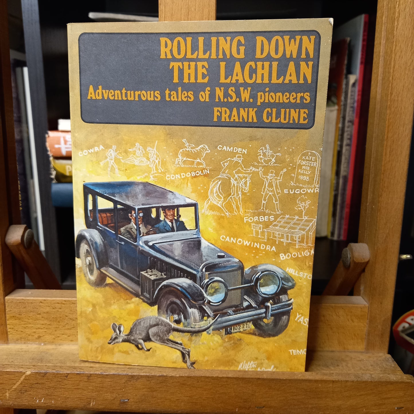 Rolling Down the Lachlan Adventurous tales of N.S.W pioneers by Frank Clune-Book-Tilbrook and Co