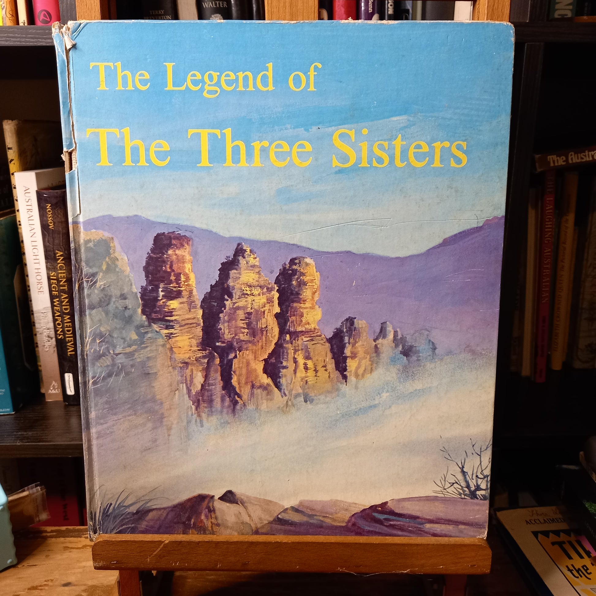 The Legend of The Three Sisters by Victor Barnes and Illustrated by Hal English-Book-Tilbrook and Co