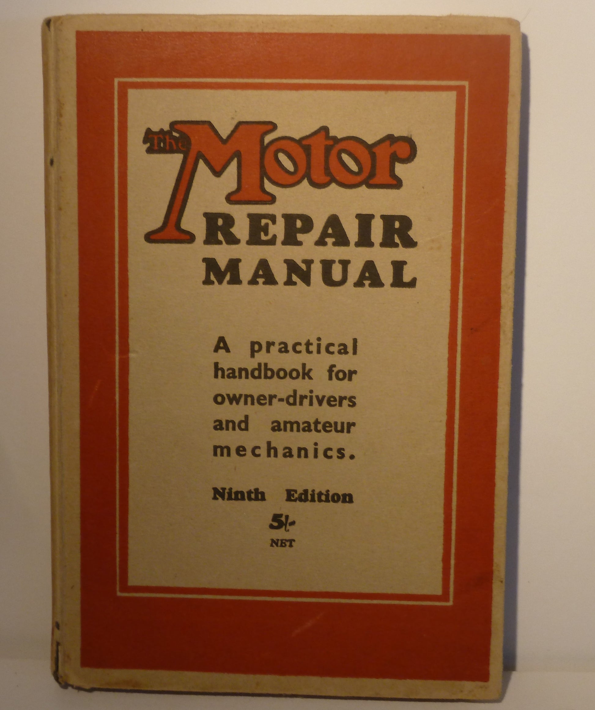 The Motor Repair Manual-Book-Tilbrook and Co