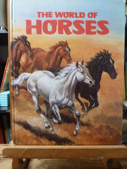 The World of Horses by Walter Stackpool-Book-Tilbrook and Co