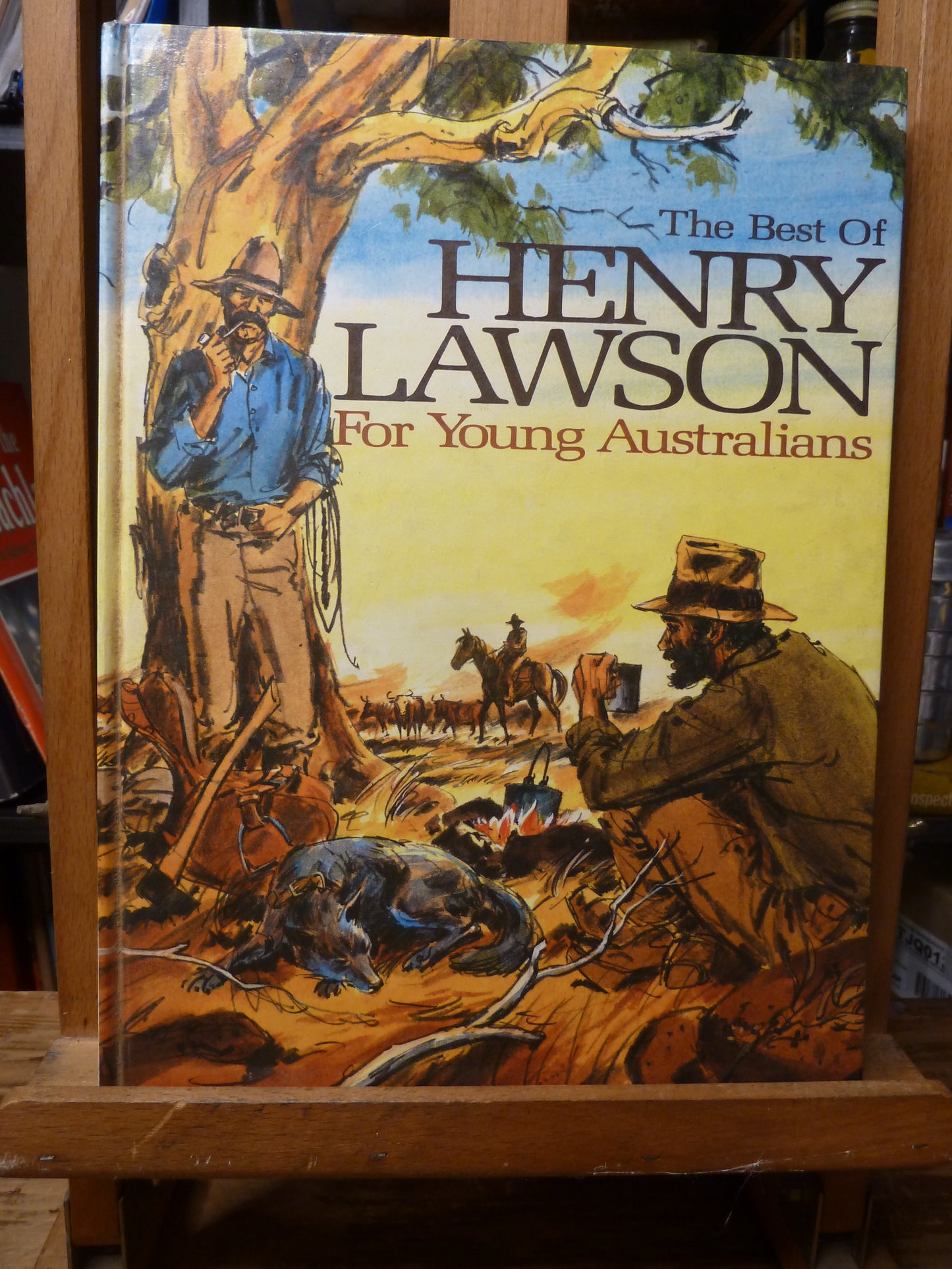 The Best of Henry Lawson for Young Australians by Henry Lawson. Illustrated by Arthur McNeil-Book-Tilbrook and Co